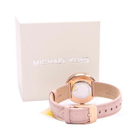 Michael Kors Courtney Quartz Crystal Rose Gold Dial 